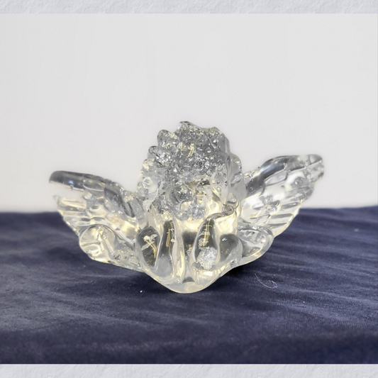 Ange de Lumière – Sculpture commémorative en résine